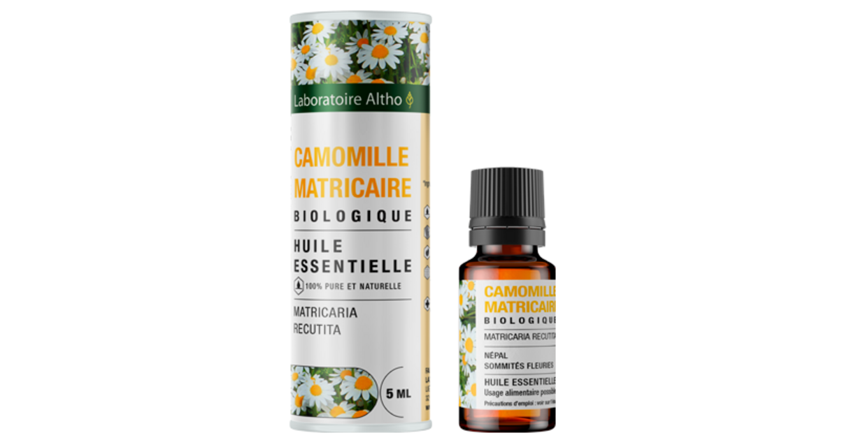 Camomille matricaire - Huile essentielle bio - TERNATUR